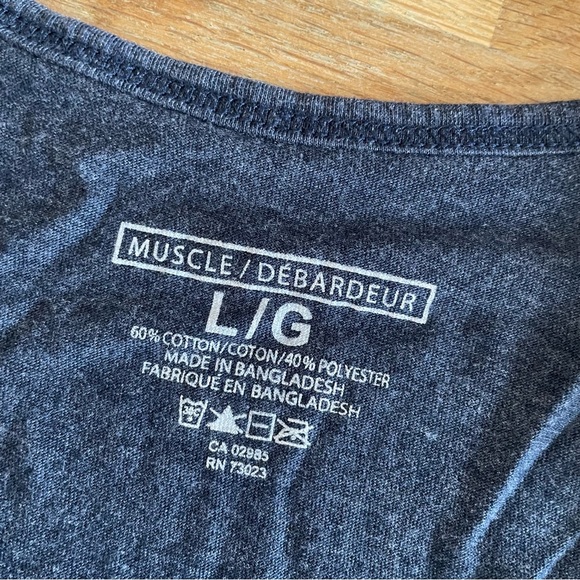 Stay Salty Muscle Tank Tee - Picture 4 of 4